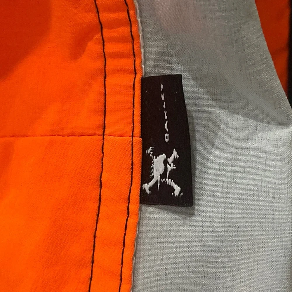 Oakley Geo Ellipse 18 Boardshorts Mens 33 Black Orange 482446-02E Surf Swim
